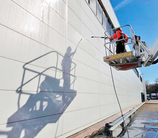 Cladding and warehouse cleaning in Oxfordshire and the South of England