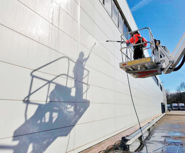 Cladding and warehouse cleaning in Oxfordshire and the South of England