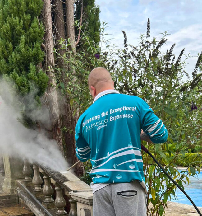 DOFF Steam Cleaning From Alfresco