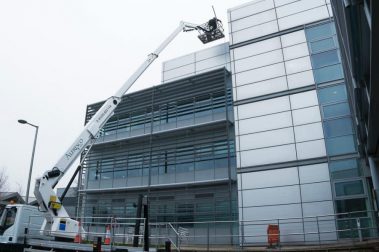 Cladding cleaning to Diamon Light Source Harwell