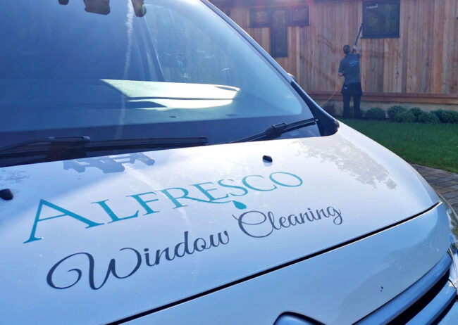 Alfresco Exterior Cleaning Window Cleaning Van
