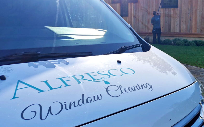 Alfresco Exterior Cleaning Window Cleaning Van