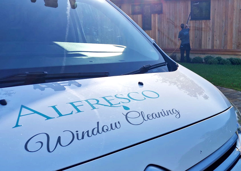 Alfresco Exterior Cleaning Window Cleaning Van