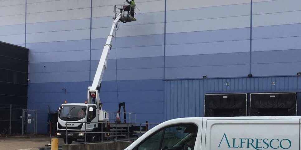 warehouse cleaning