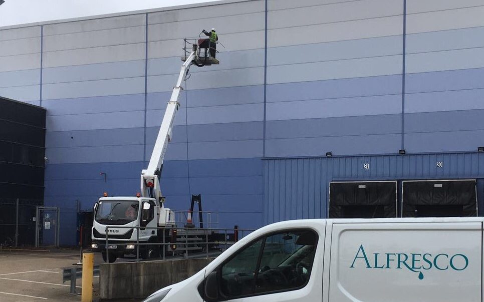 warehouse cleaning