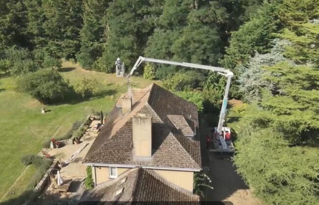 Alfresco roof cleaning