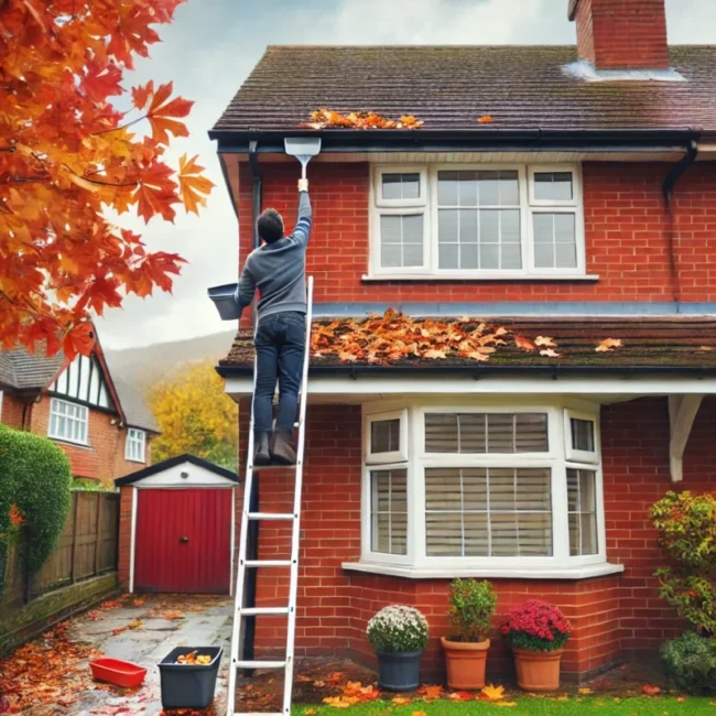 gutter cleaning - dont leaf it to chance - get alfresco gutter cleaning to check your gutters