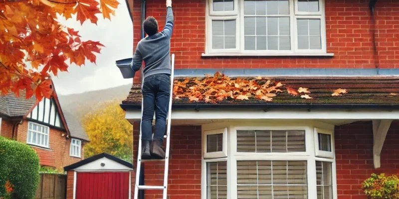 gutter cleaning - dont leaf it to chance - get alfresco gutter cleaning to check your gutters