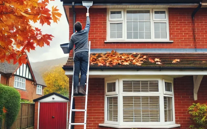 gutter cleaning - dont leaf it to chance - get alfresco gutter cleaning to check your gutters