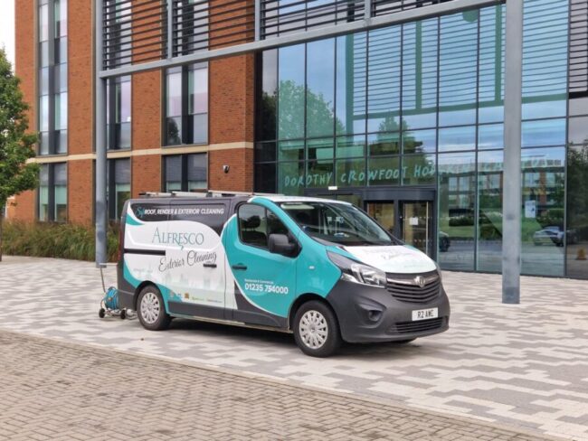 alfresco window cleaning commercial buildings Milton Park