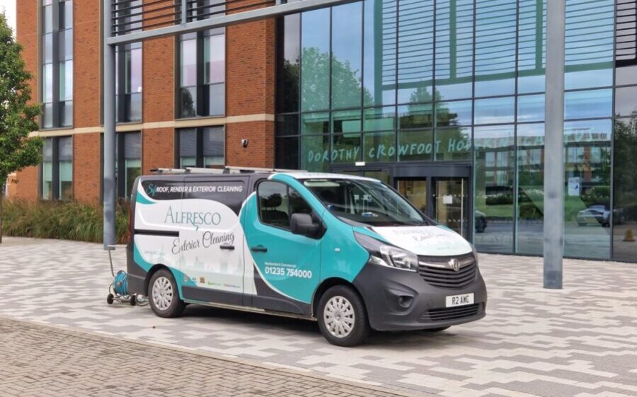 alfresco window cleaning commercial buildings Milton Park