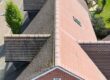 Roof cleaning before and after