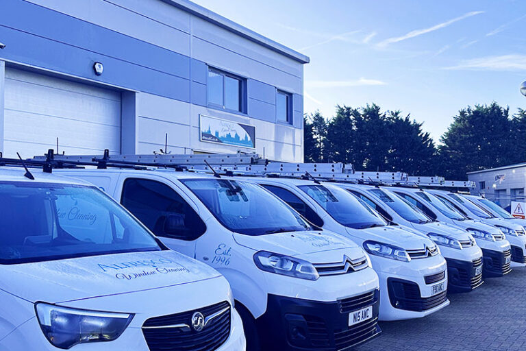 Alfresco window cleaning team