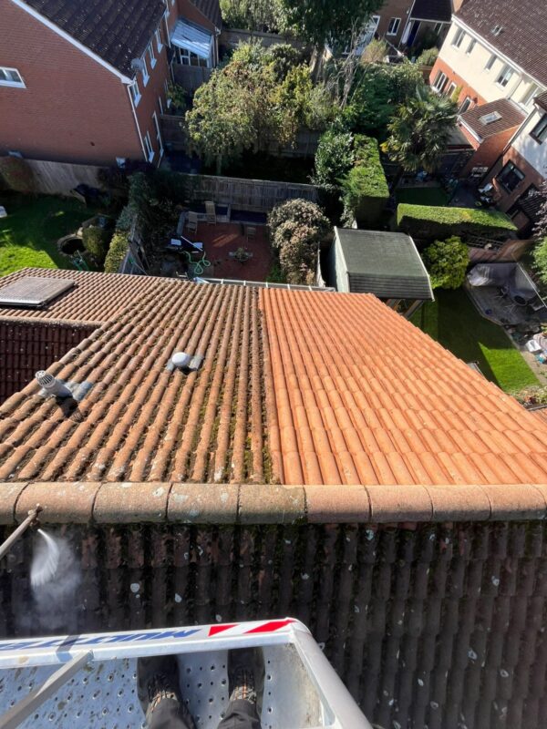 Alfresco roof cleaning