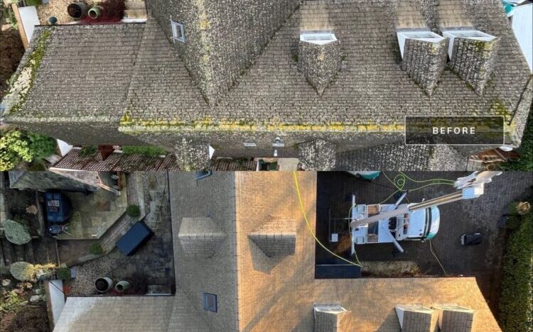 Roof cleaning Newbury