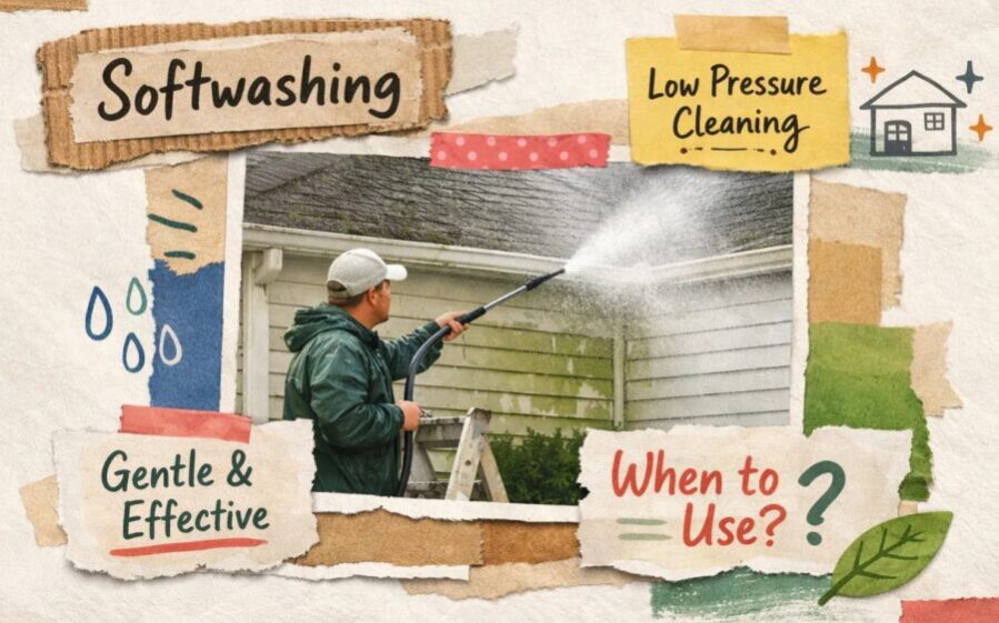 Softwashing explained: what it is and when to use it