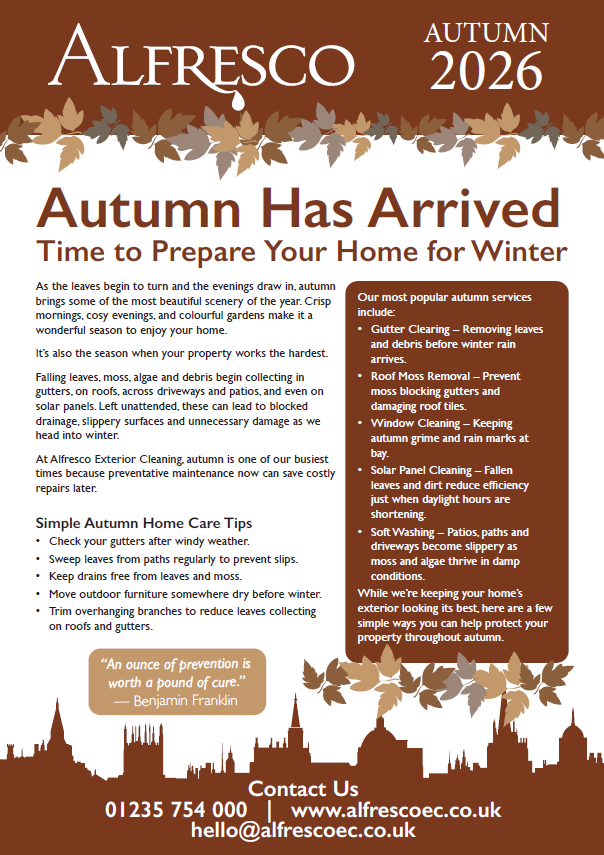 Alfresco Autumn Newsletter 2026